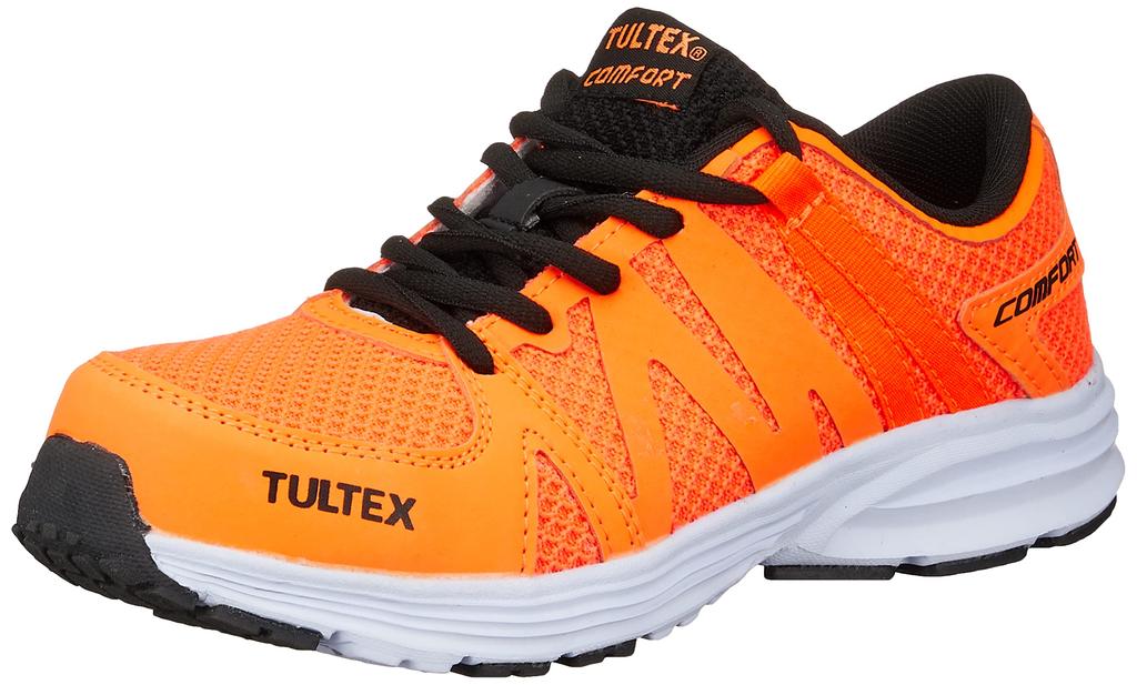 Tartex AZ51649 Safety Work Resin Toe Size cm Shoes, Ultra-Lightweight, Cap, Mesh, Breathable, Cushioned, 3E, Orange, 27.0
