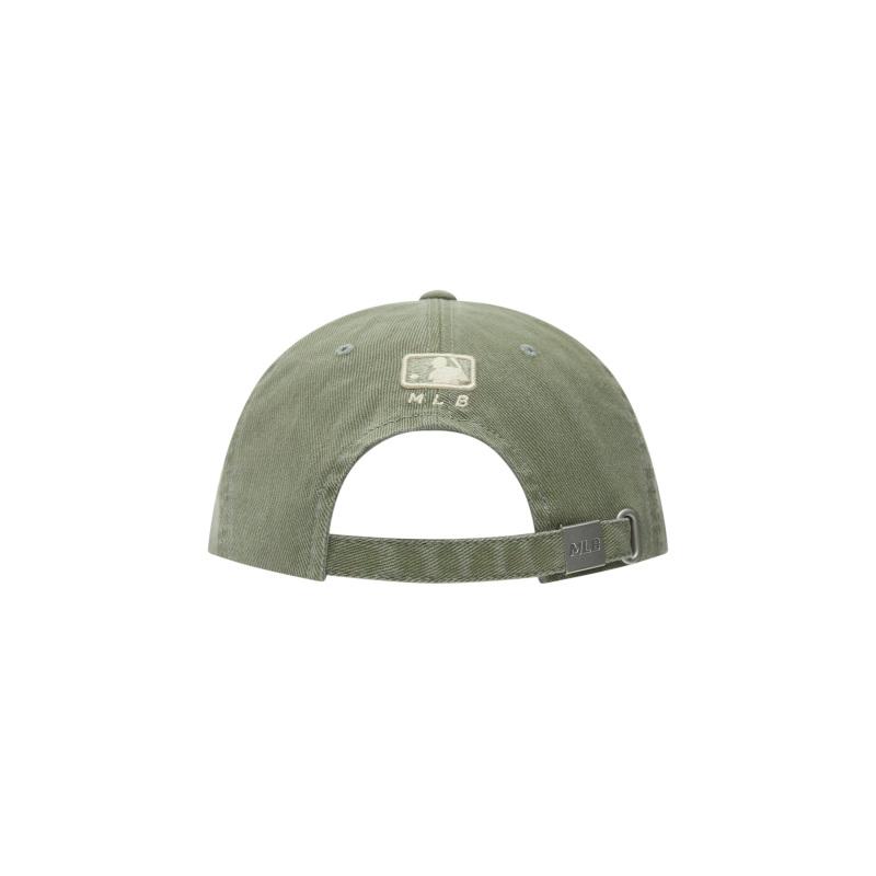 MLB Cotton Baseball Caps Unisex Gray Green Fashion 3ACPVV14N-43KAP
