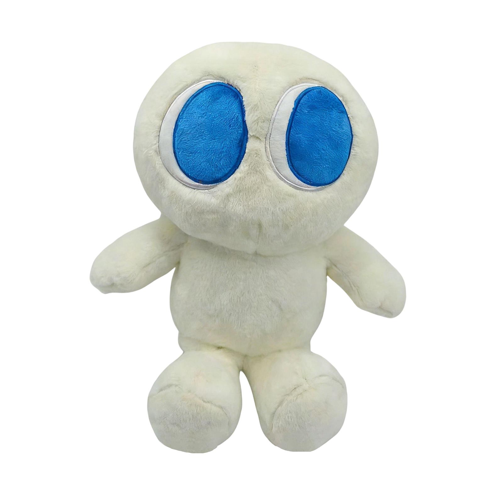 Grayish Beige Big-eyed Ugly Doll Plush Toy Pendant One Size белый