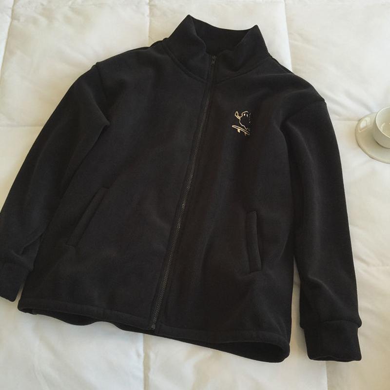 Damen-Sweatshirt, einfarbig, dick, lässig, Rollkragenpullover, modisch, Reißverschluss, Strickjacke, warme Jacke