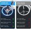 XJ2 Mini Drohne 8K Dual HD Kamera 5G WIFI Übertragung Faltbarer Bürstenloser RC Quadcopter Vollständige Abdeckung Schutzhülle Fernbedienung Spielzeug Kindergeschenk