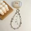 Bowknot Y2K Phone Charm Strap Butterfly Love Heart Beaded Chain Butterfly Phone Chain  Bag Pendant
