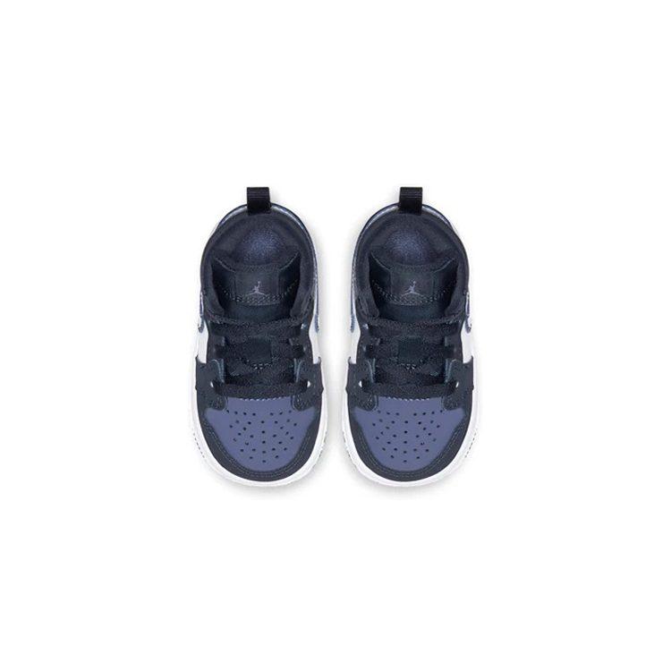 Jordan 1 Mid Obsidian Sanded Purple TD 640735-445