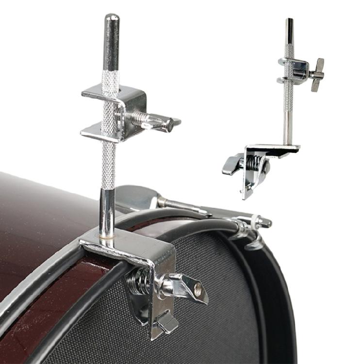Cowbell Clamps, Drum Mounting Bracket Adjusted Height Angle Rod Arm Standard Holder