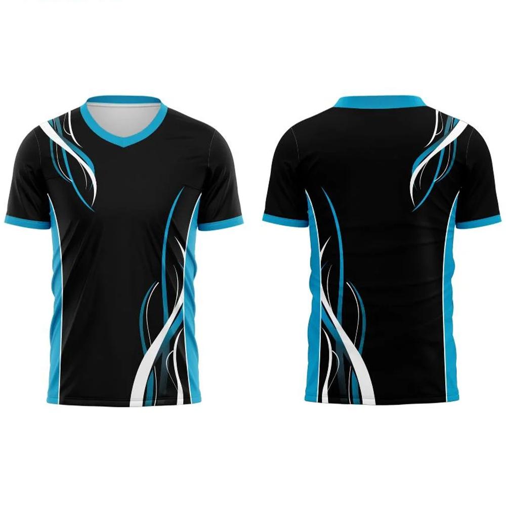 Mode Gradient Harajuku Herr T-shirt Padel Tennis Sportkläder Sommar Utomhus Löpning Fitness Kortärmad Mode Oversized Toppar