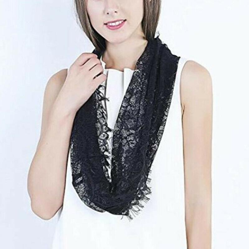 Lace Mantilla Catholic Church Chapel Veil Exquisite Flower Embroideries