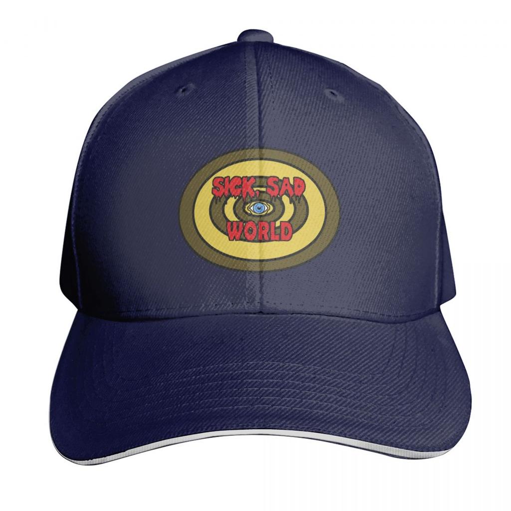 DARIA  SICK SAD WORLD Baseball Cap Visor Custom Hat Sunscreen Golf Hat Unisex Womens Beach Visor Unisexs