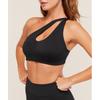 Gymshark One Shoulder Sports Bra Black B4b6i Bb2j