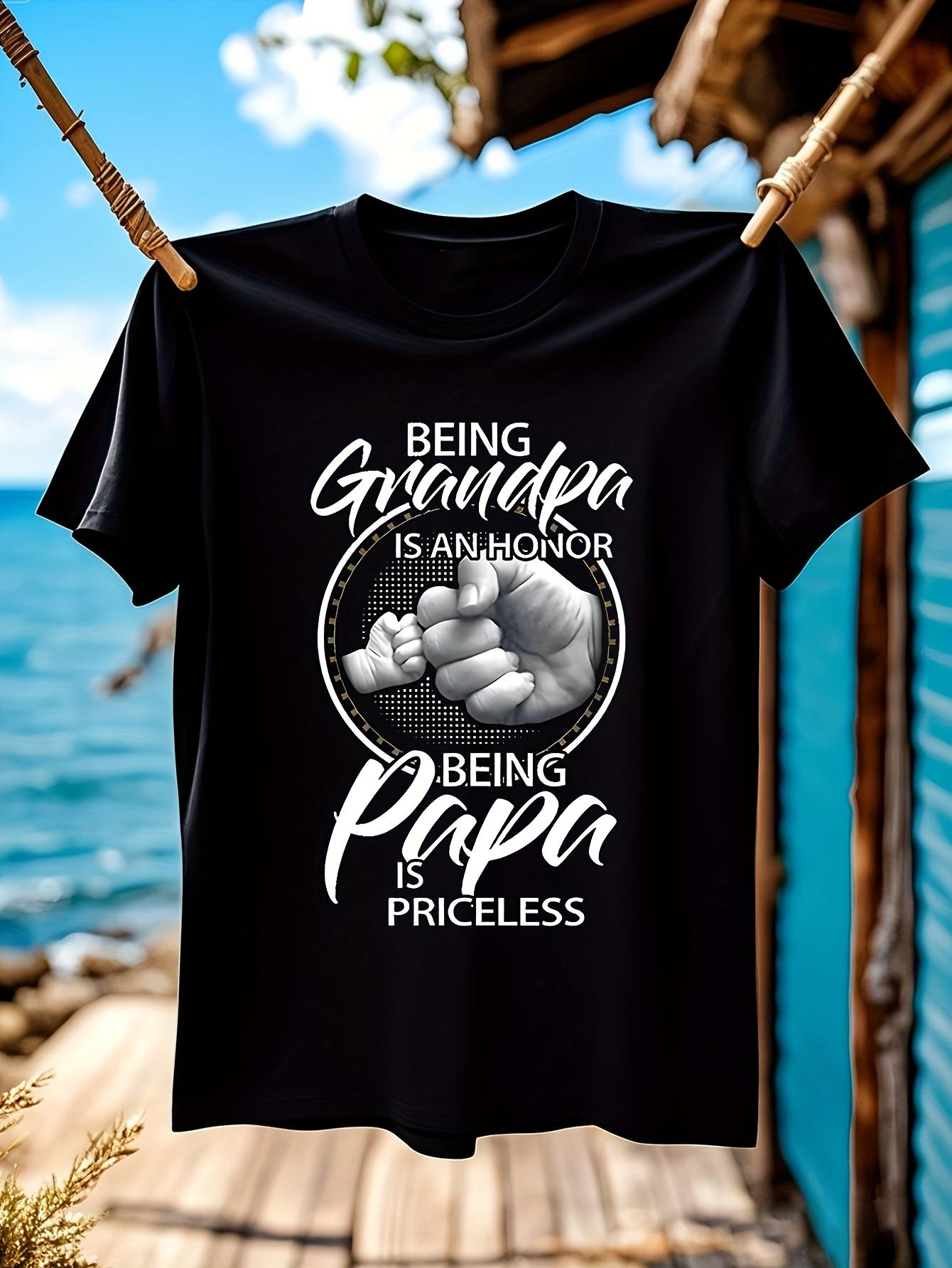 Funny Tshirt Funny Grandpa Papa Graphic Tshirt - Being Gr... XXXL