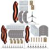 For MONSGA MS1 MAX Robot Vacuum Replacement Parts Main Brush+ Mop Cloth+Filter+Dust Bag+Side Brush Kits Household Cleaning Tools