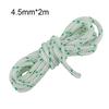 4,5 mm X 2 Meter Seilzugstarter Seil Starterseil Rasenmäher Kettensäge Laubbläser Rasenmäher Motor Starkes Rücklaufstarterseil Teile
