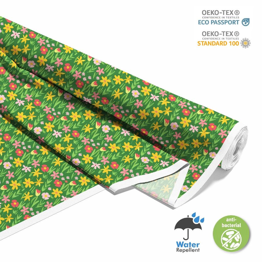 Outdoor Dekostoffe Oxford - Motiv Frühling I Dx7191