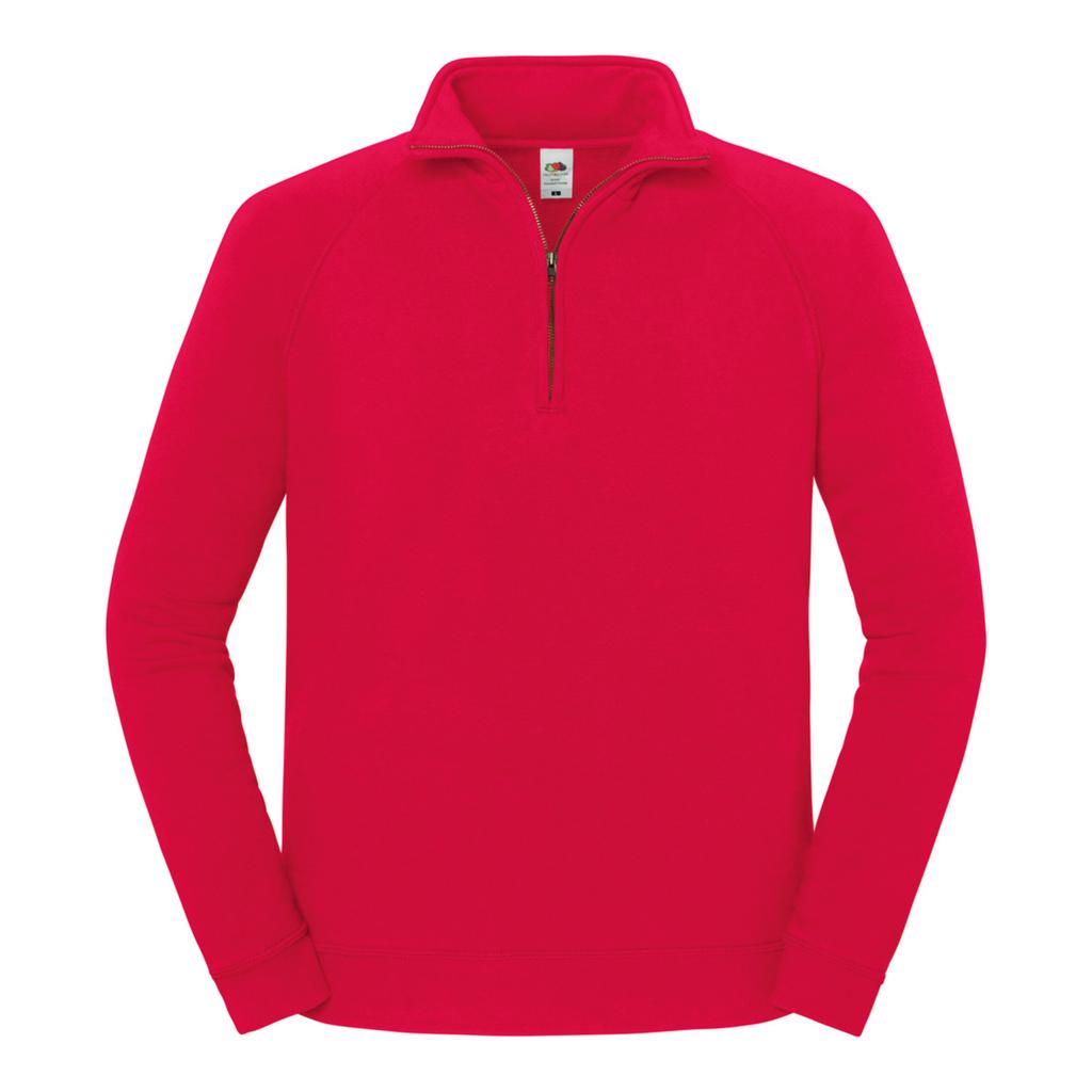 Fruit of the Loom Mens Iconic Premium Quarter Zip Sweatshirt