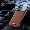 Luxury Magnetic PU Leather Aromatherapy Case For iPhone 17 Air 11 12 13 14 15 16 Pro Max Plus Wireless Charging Borderless Case