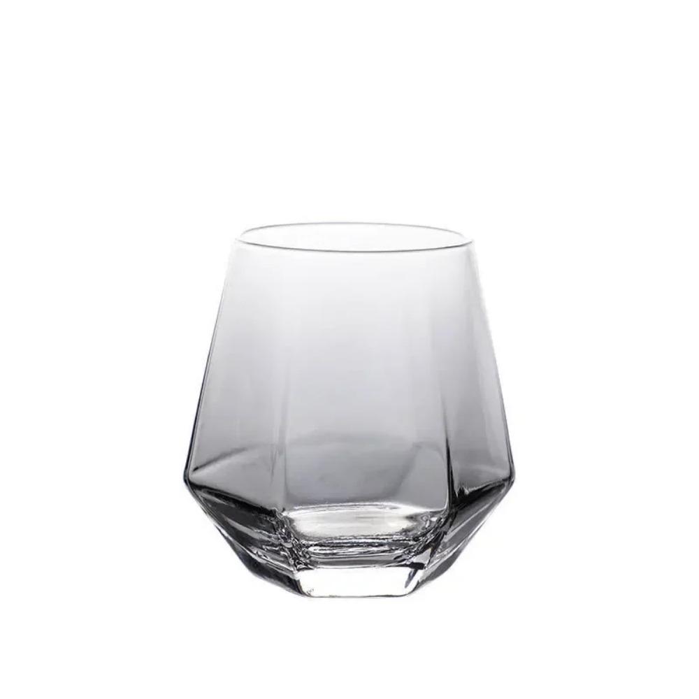 1300ml Large Capacity Hexagonal Cold Water Kettle Handmade Glass Juice Pot Household Heat-resistant Beverage Flower Tea Cup