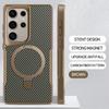 Desert Metal Holder Carbon Fibre Pattern Magnetic Case For Samsung Galaxy S2 Plus S22 S23 S24 Ultra G For  Armor Cover