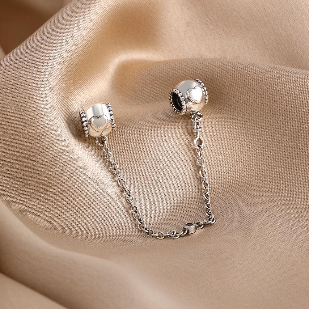 925 Silber Charms Passend für Original Armband Damen Schmuck Geschenk Schmetterling Stern Mond Herz Liebe Klemme Perlen Sicherheitskette Anhänger