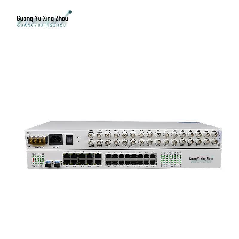 GY-24P8C16E18FE Multi-Service Fiber Optic Multiplexer