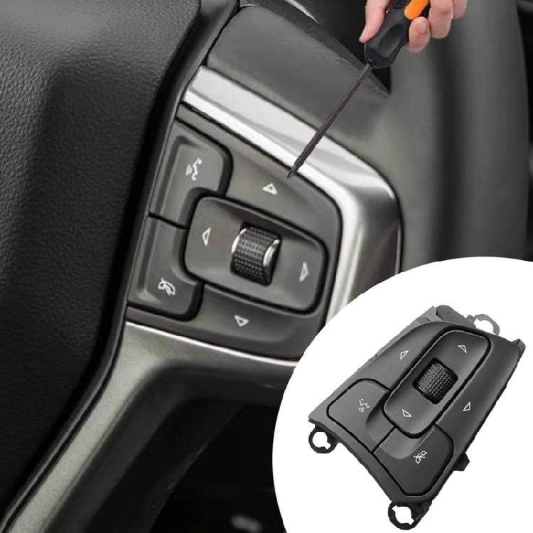 Steering Wheel Control Button for 2500 3500 2020 Automotive Parts Black Replacement Control Switch