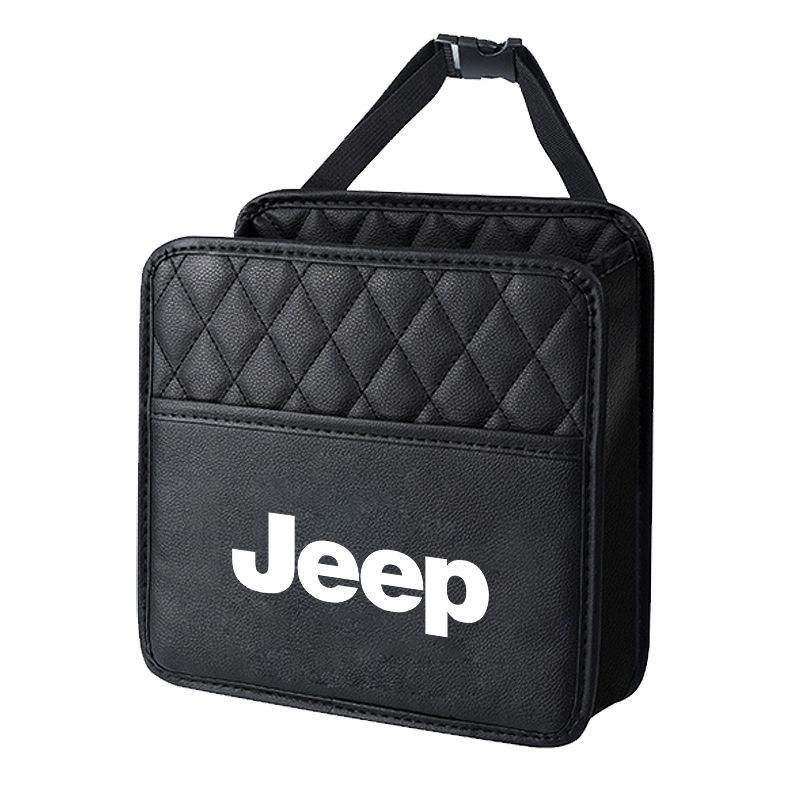 

Car Storage Hanging Bag Back Seat Back Bag For Jeep Renegade Wrangler JK Grand Cherokee XJ Willys Compass Command Patriot