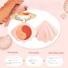 Colorful and Charming Eye Shadow, Fine Powder, Smooth Application, Soft and Non-flying Powder, Matte Mashed Potato Texture
