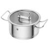 Schmortopf - ZWILLING - ZWILLING Pro - 24 cm - Edelstahl 18/10 - Glasdeckel