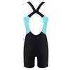 Kids Girls One-piece Sleeveless Round Neck Shorty Wetsuit Swimsuit Swimwear Bathing Suit