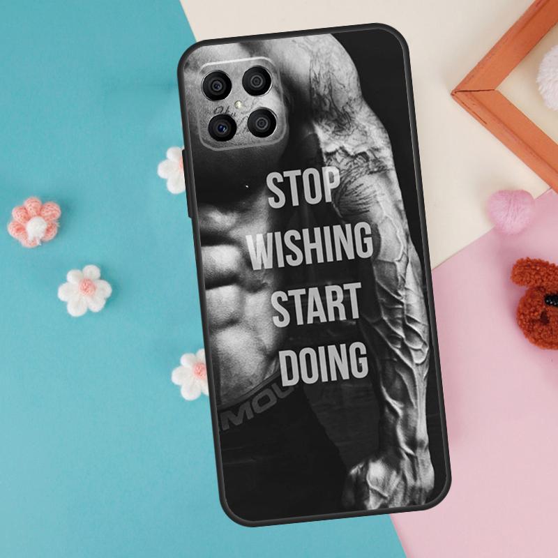 Bodybuilding Gym Fitness Case For Honor 200 Pro 50 70 90 X9a X8a X8 X9 X8b X9c X9b Honor Magic 7 5 6 Lite Pro Cover