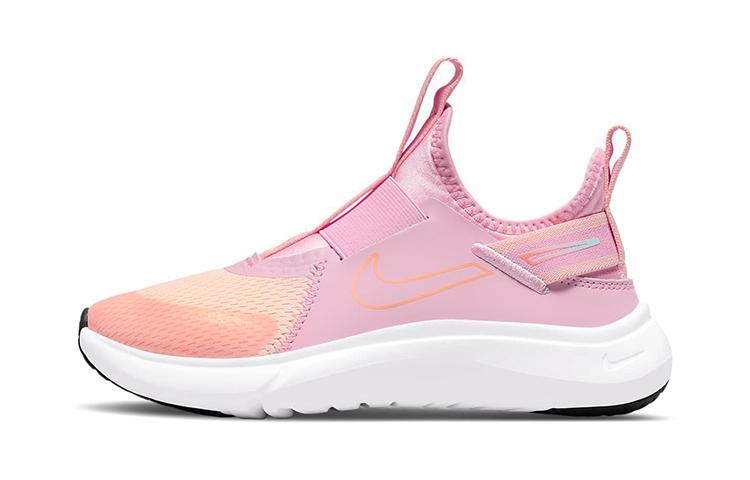 

Nike Flex Plus SE Fabric Slip Resistant Slip Resistant Low top Kids Running Shoes Pink Orange DJ2981-600 35