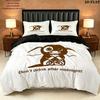 Gizmo Gremlins Pattern Bedding Quilt Set Quilt Cover Pillowcase Home Birthday Gift(1 * duvet cover + 2 * pillowcase, without core)