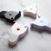 One-Click Automatic Recovery Retractable Body Measuring Ruler Sewing Cloth Tailor Tape Measure Protable
