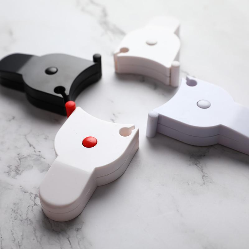 One-Click Automatic Recovery Retractable Body Measuring Ruler Sewing Cloth Tailor Tape Measure Protable