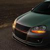 Gloss Black Car Front Bumper Lip Splitter For Volkswagen Golf 5 MK5 GTI 2005-2008 Tuning Bumper Protector Cover Trims Body Kits