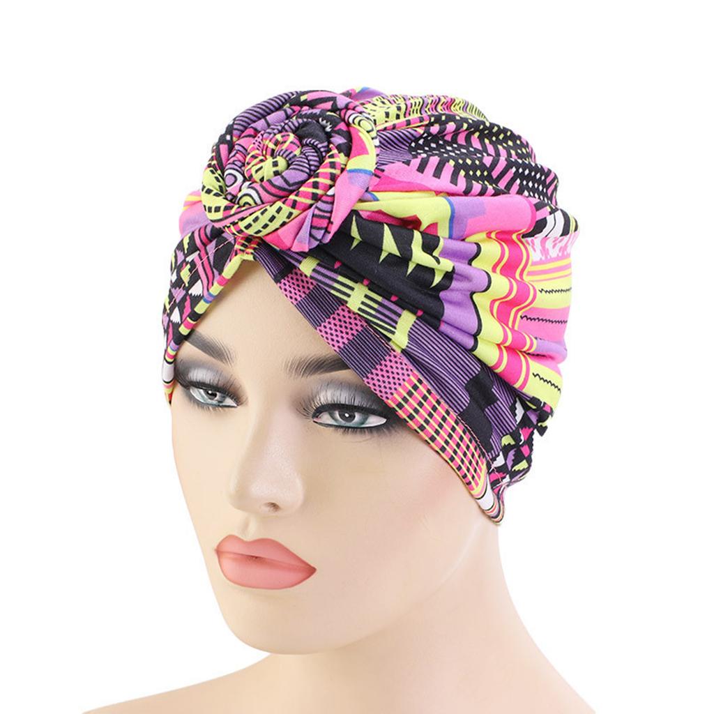 Women Headwear, Long Hair Head Scarf Turbans, Beanie Cap Head Wraps Cancer Hats For Hair Loss