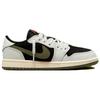 Dětské tenisky Travis Scott x Air Jordan 1 Retro Low OG SP PS Olive White Sail University-Red DZ5909-106