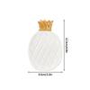 Resin Storage Tray Decorative Trays Pineapple Shape Jewelry Pallet Fruit Snack Dish Candles Storage Organizer Home Decor Bowl