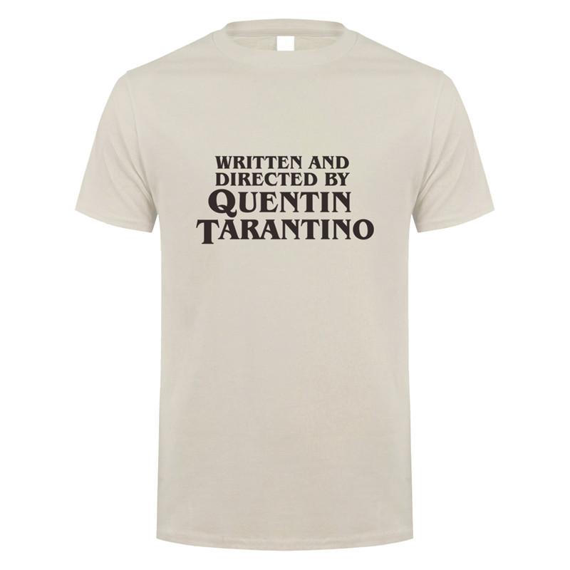 Written And Directed By Quentin Tarantino T Shirt Unisex Unisex T Shirts Summer Fashion Short Sleeve Unisexunisex Tshirt Oz418
