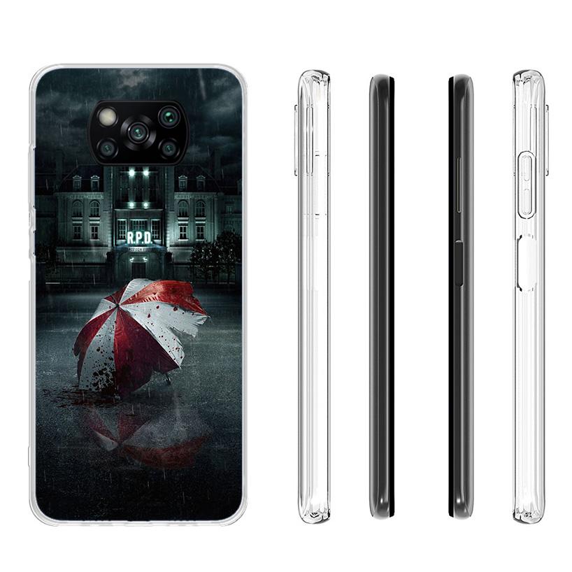Shaped Umbrella Phone Case For Xiaomi Poco X7 X6 X5 Pro F7 Ultra Redmi 15C 15 13C 13 12C 12 10 10A 10C 9 9A 9C 9T Cover Poco X7