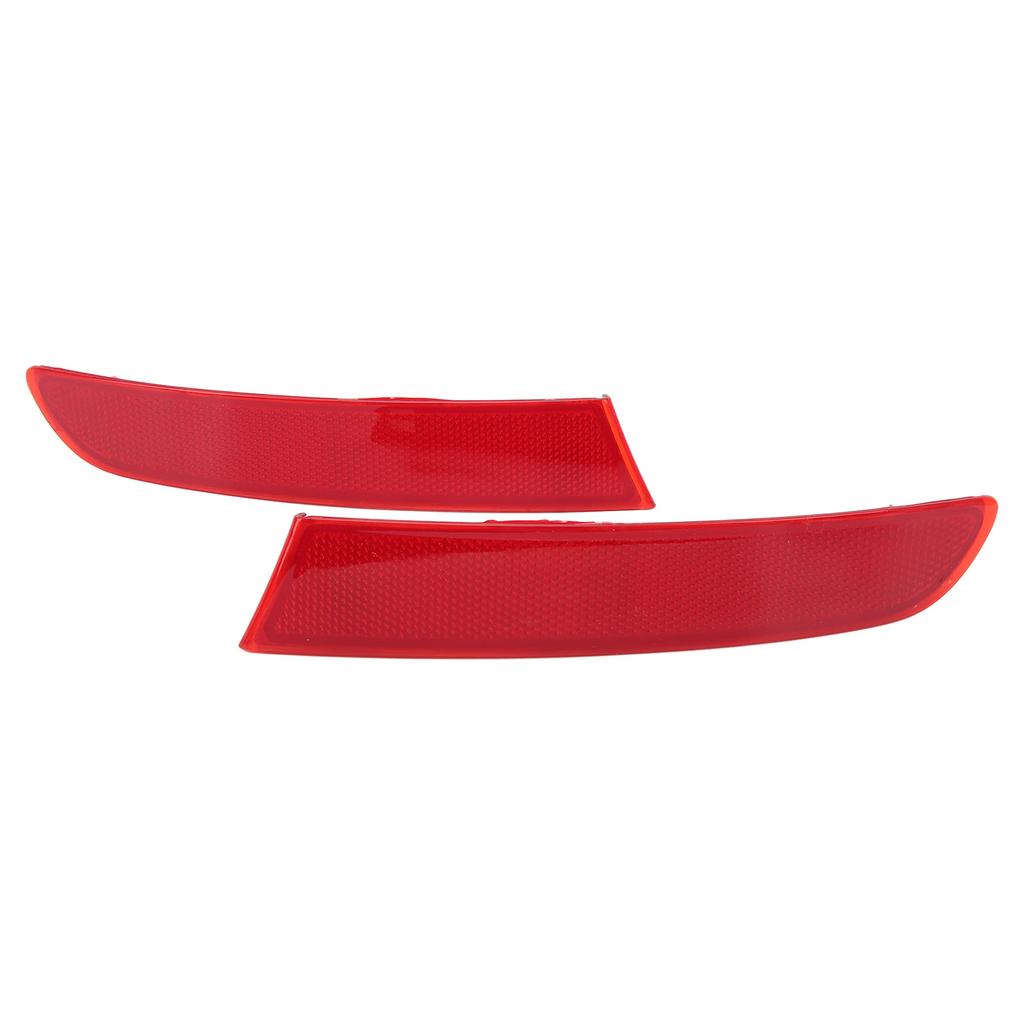 1 Pair Rear Bumper Reflector 63257352210 Smooth Surface Fit For X3 35i X Line Sport Utility 4‑Door 2015