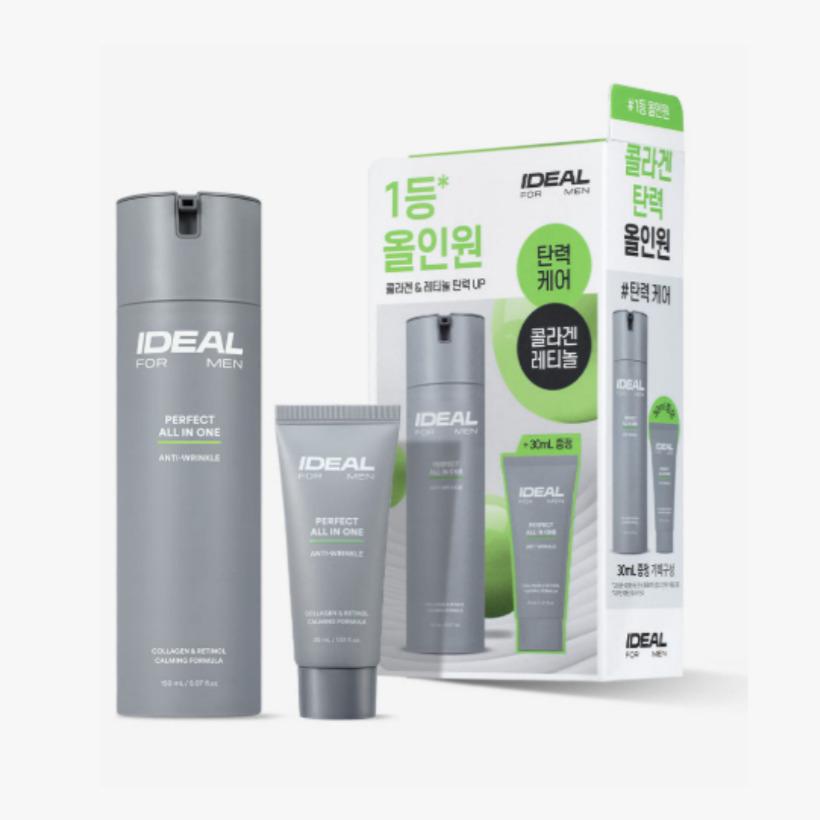 Ideal for men Perfect All In One Milk 150ml + 30ml Moisturizing Wrinkle Care