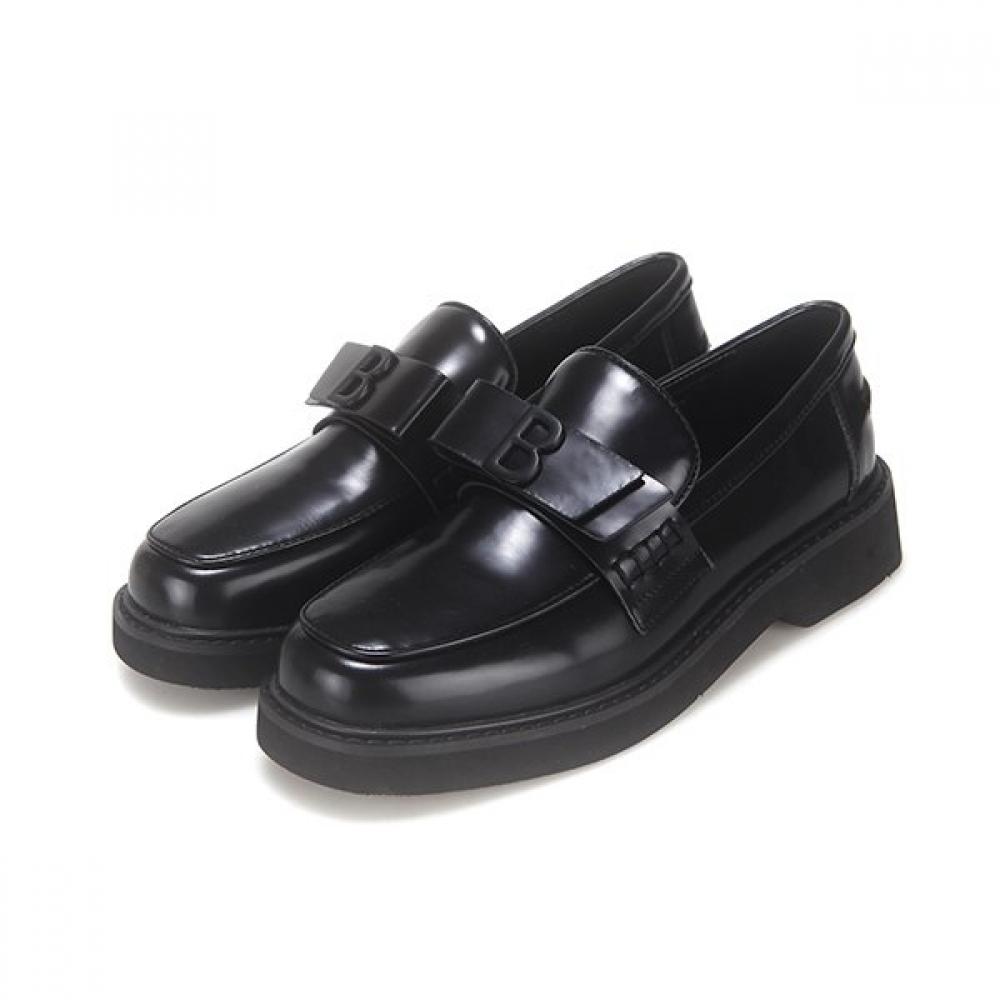 BarBara Leather B Logo Women Loafer BBg537Bk 250mm