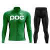 2026 Autumn Breathable Cycling Suit Set  Men's Long Sleeve Sports Shirt Set Maillot Ciclismo Road Cycling Quick Drying 001