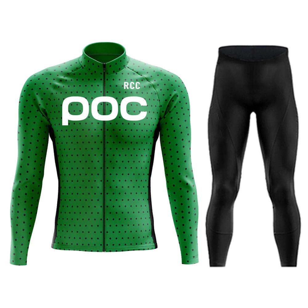 2026 Autumn Breathable Cycling Suit Set Men's Long Sleeve Sports Shirt Set Maillot Ciclismo Road Cycling Quick Drying 001