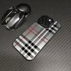 Luxury Classic Check Pattern Phone Case for Samsung Galaxy A17 A07 A16 A06 A35 A55 A25 A34 A24 A26 A04 4G 5G Matte Cover