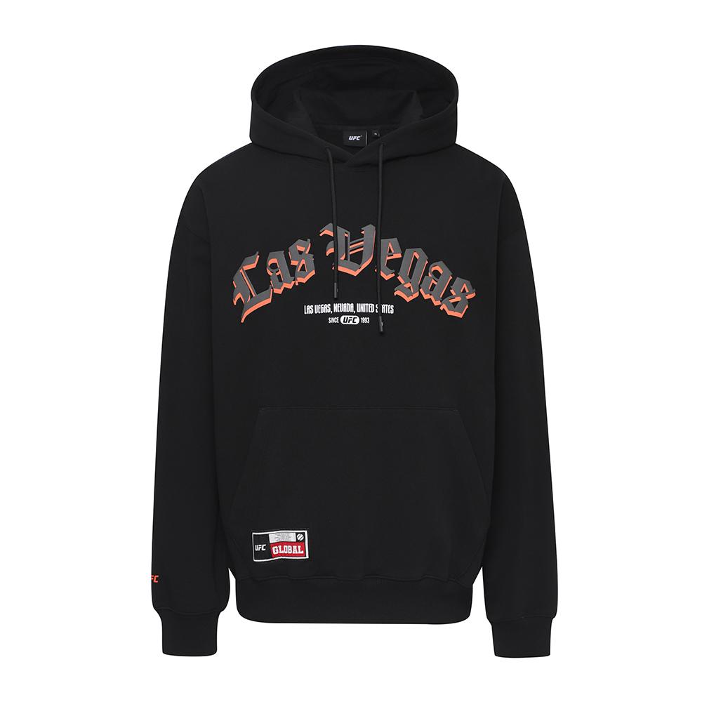 Ufc Las Vegas Oversized Hoodie Black U2Hdx1302Bk