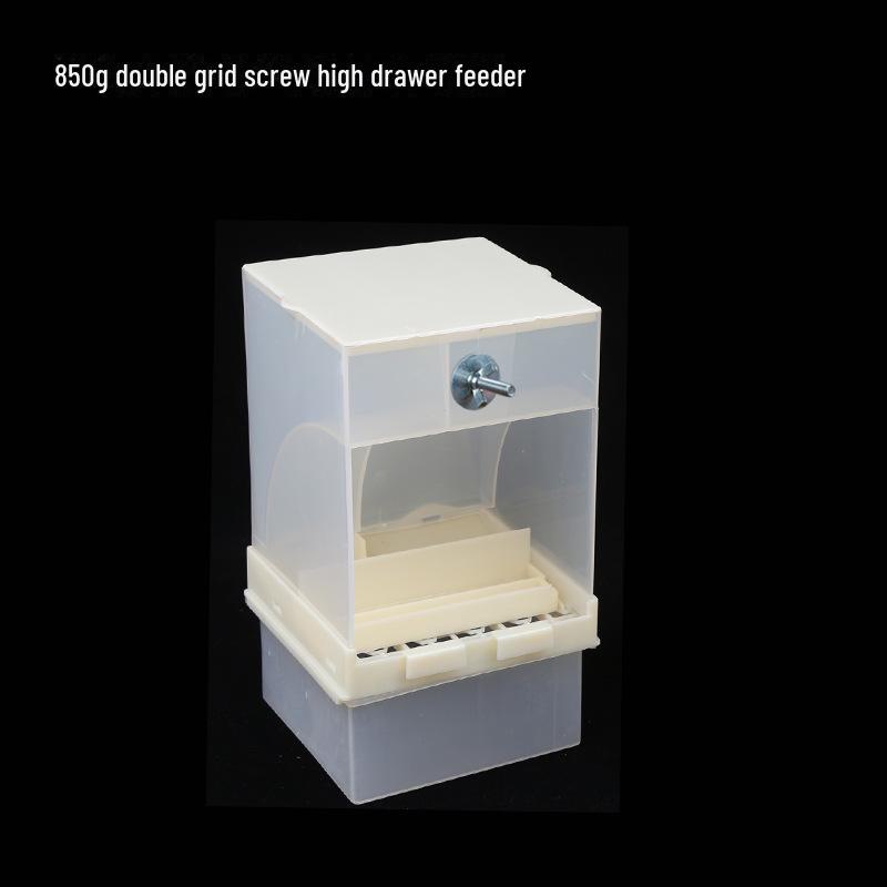 Anti-Spill Automatic Bird Feeder for Budgies and Cockatiels