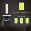 2PCS 100W H8/H9/H11/880/881/5202/ 9006/HB4/9005/HB3 Ice Blue Light Car LED Fog Light Bulbs, Plug and Play Auto Replacement LED Bulbs