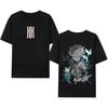 Anime HUNTERHUNTER Killua Grafik T-Shirt 100% Baumwolle Oversized Shirt unisex Y2k 2026 Unisex Kurzarm Rundhals Verkauf Beliebt