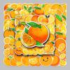 50PCS Orange Cartoon Fruit Stickers for Kids - Waterproof DIY Journal & Phone Case Decoration