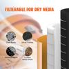 Dust Collection System: 1450W Dust Collector Media Reclaimer with 1.8 Gallon Capacity - Universal Fit for Sandblaster Cabinets and Media Blasters